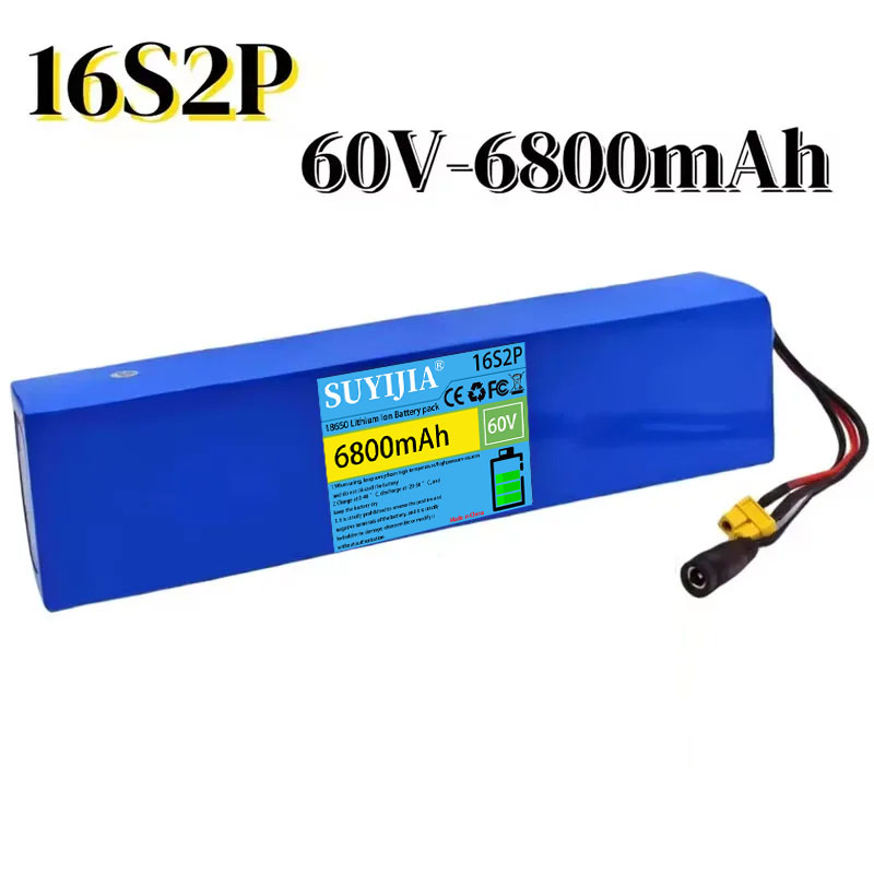 16S2P リチウムバッテリーパック、60V、6.8Ah、1 - 60V 30Ah Electric Scooter Battery のレビューと価格