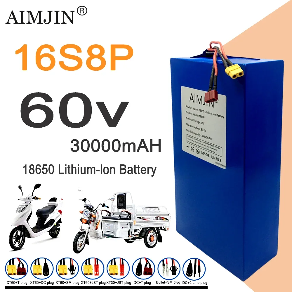 16S8p 1000-3000W 新品リチウムバッテリー 6 - 60V 30Ah Electric Scooter Battery のレビューと価格